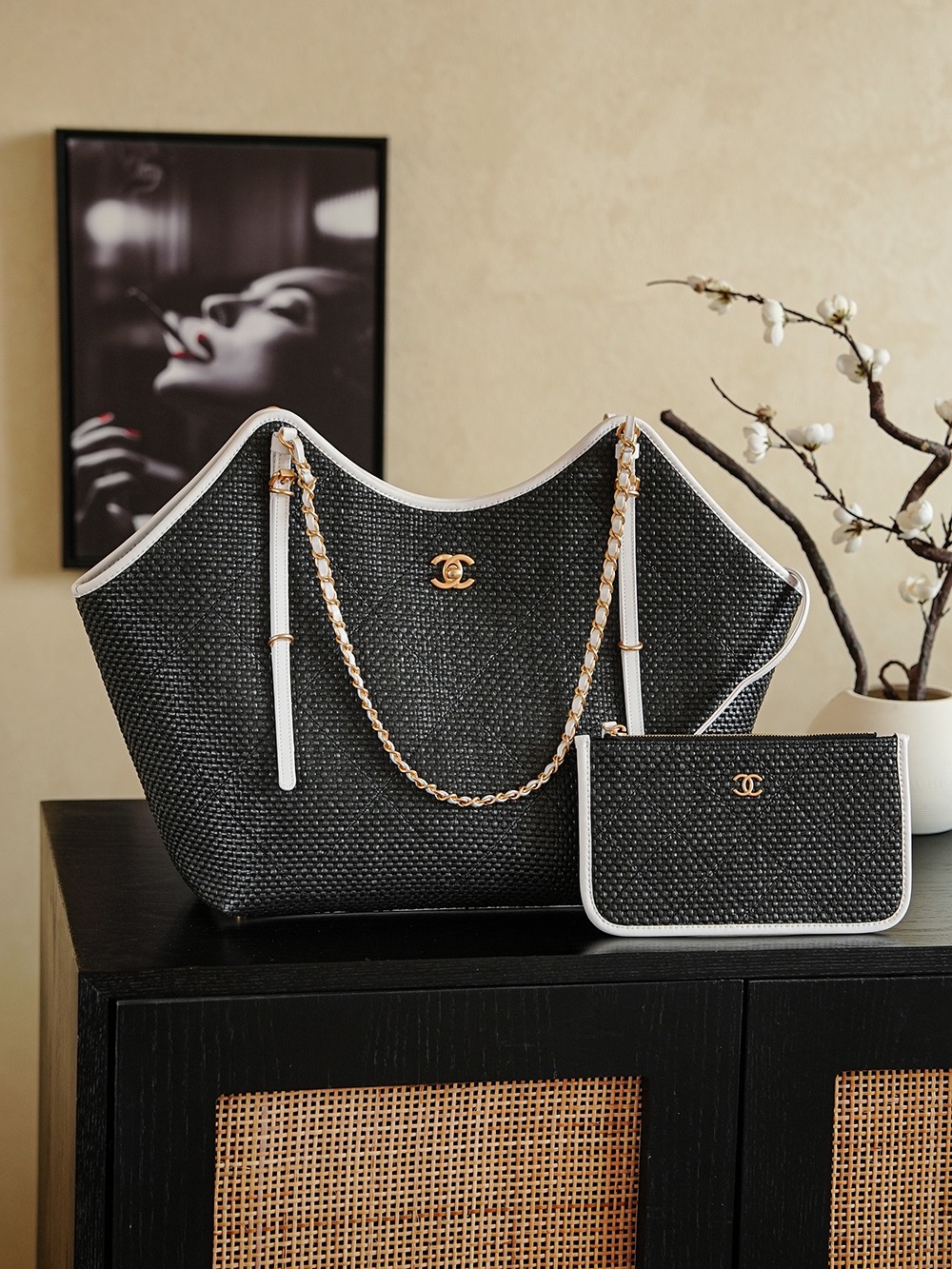 Chanel Maxi Shopping Bag With Flap