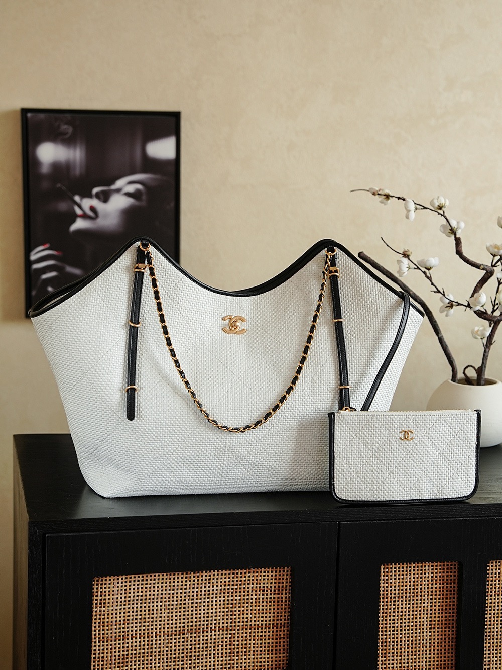 Chanel Maxi Shopping Bag With Flap