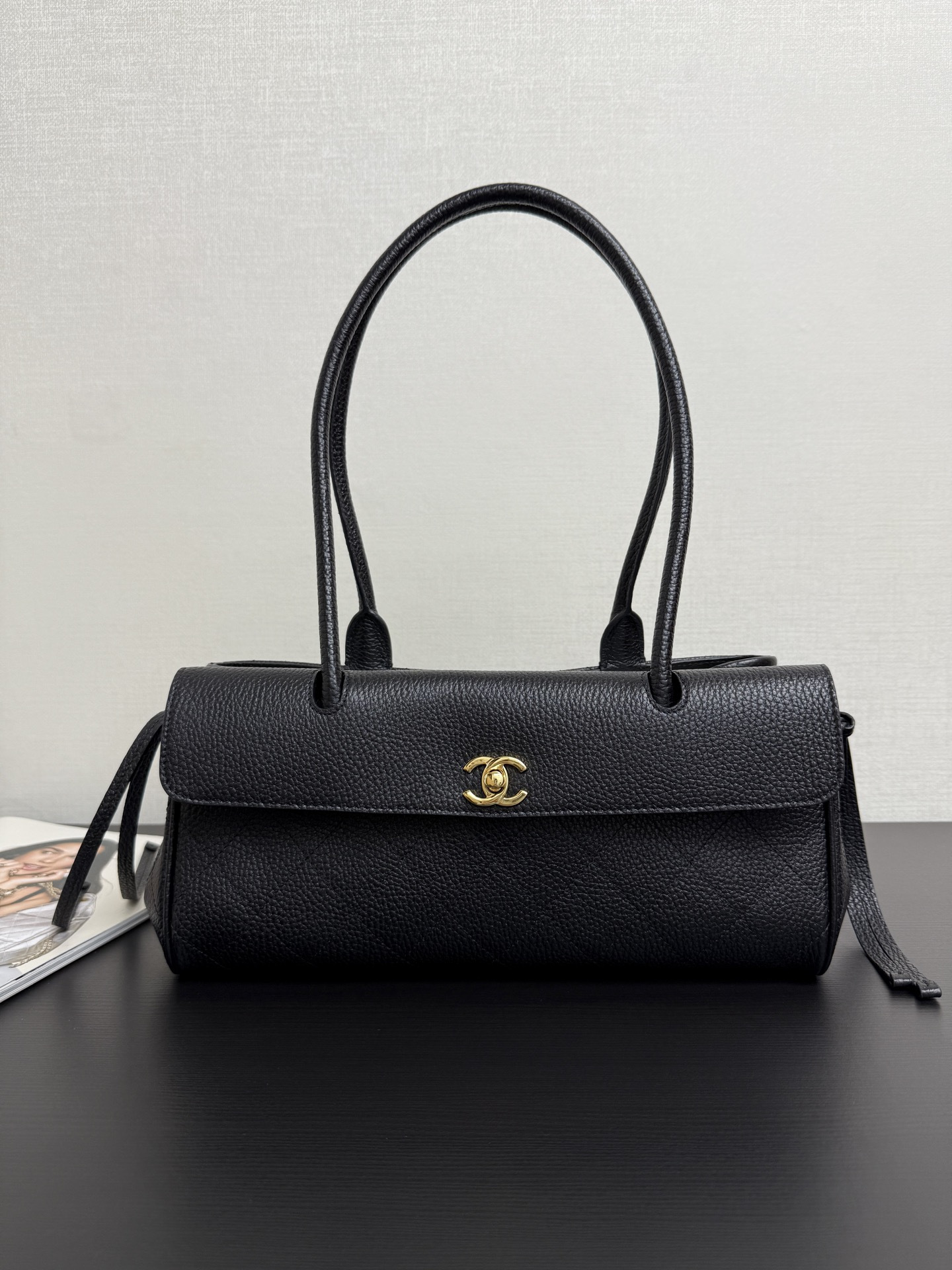 Chanel Vanity Rattan Bag