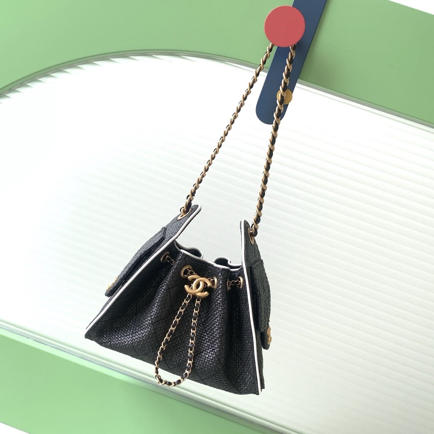Hermès Kelly Pochette Swift Mauve Sylvestre GHW