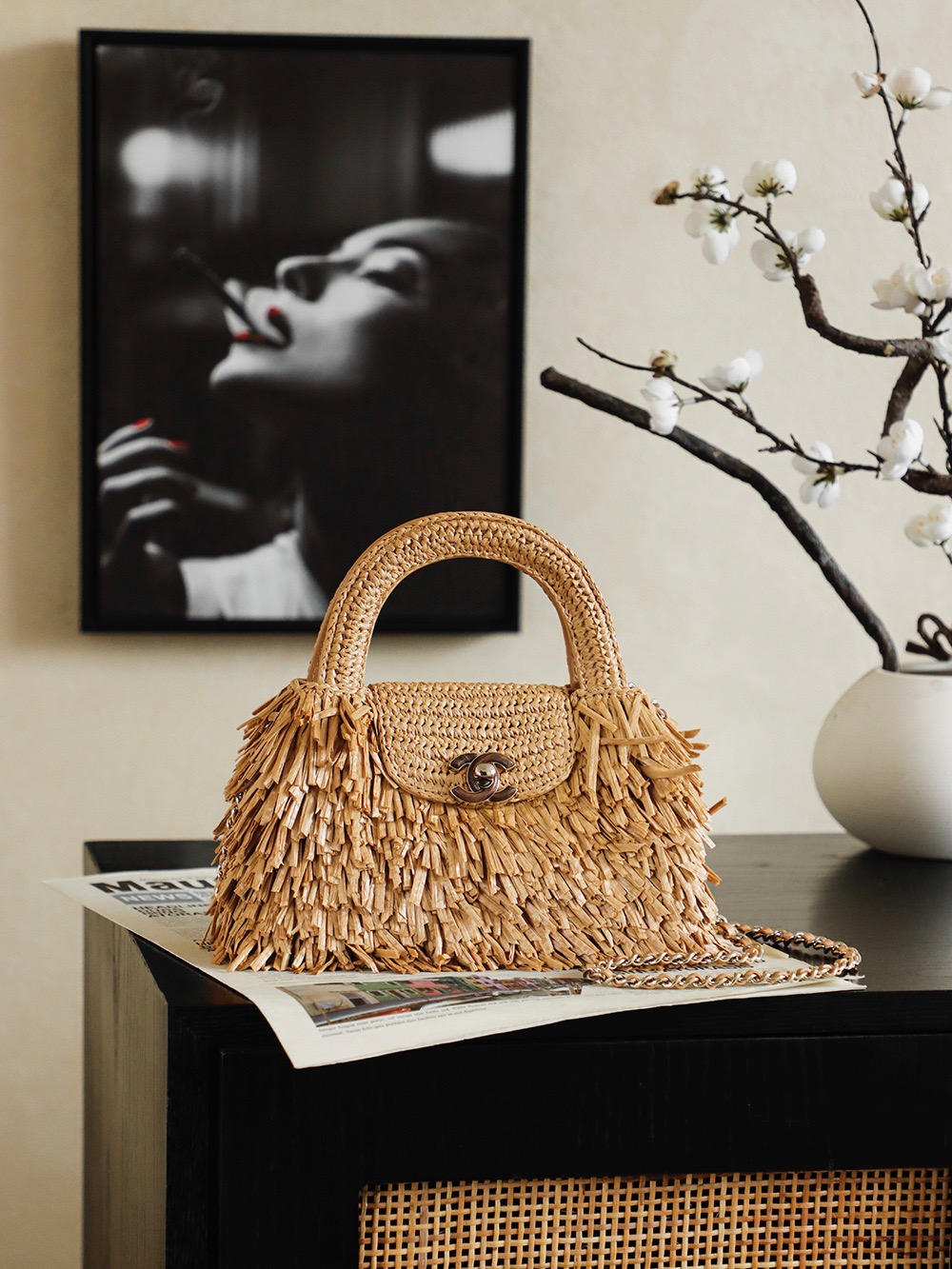 Prada Route Medium Tote Bag