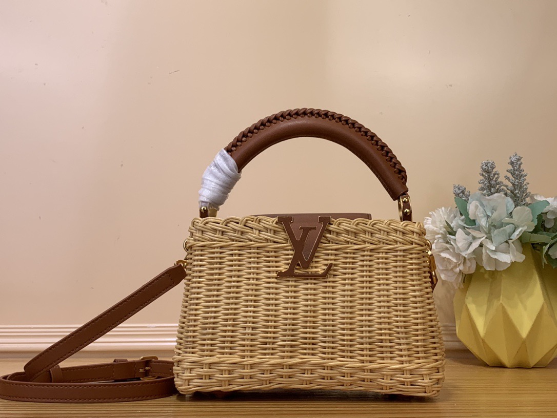 LV Rattan Capucines Mini