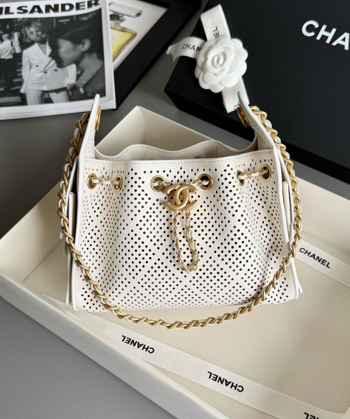 Chanel Maxi Bowling Bag