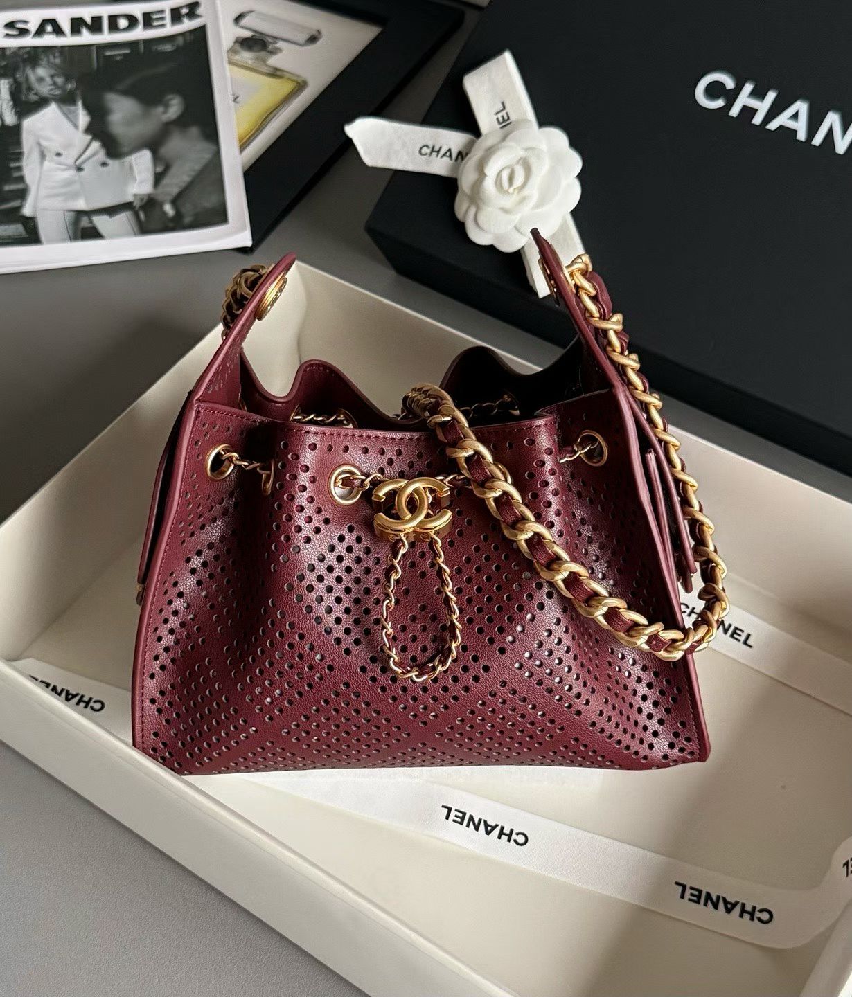 Chanel Maxi Bowling Bag