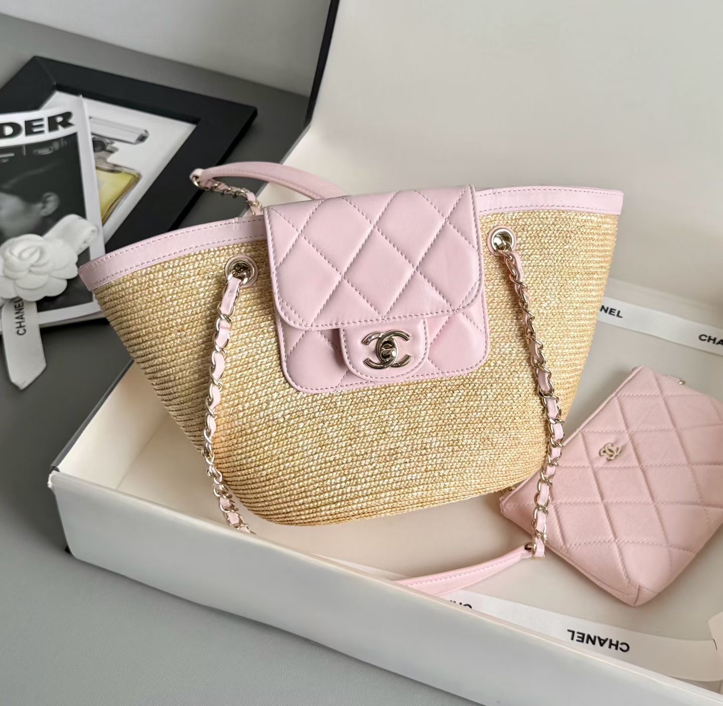Prada Leather Cut-Out Ballerina