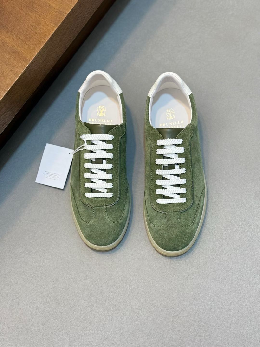 Brunello Cucinelli Suede Sneakers
