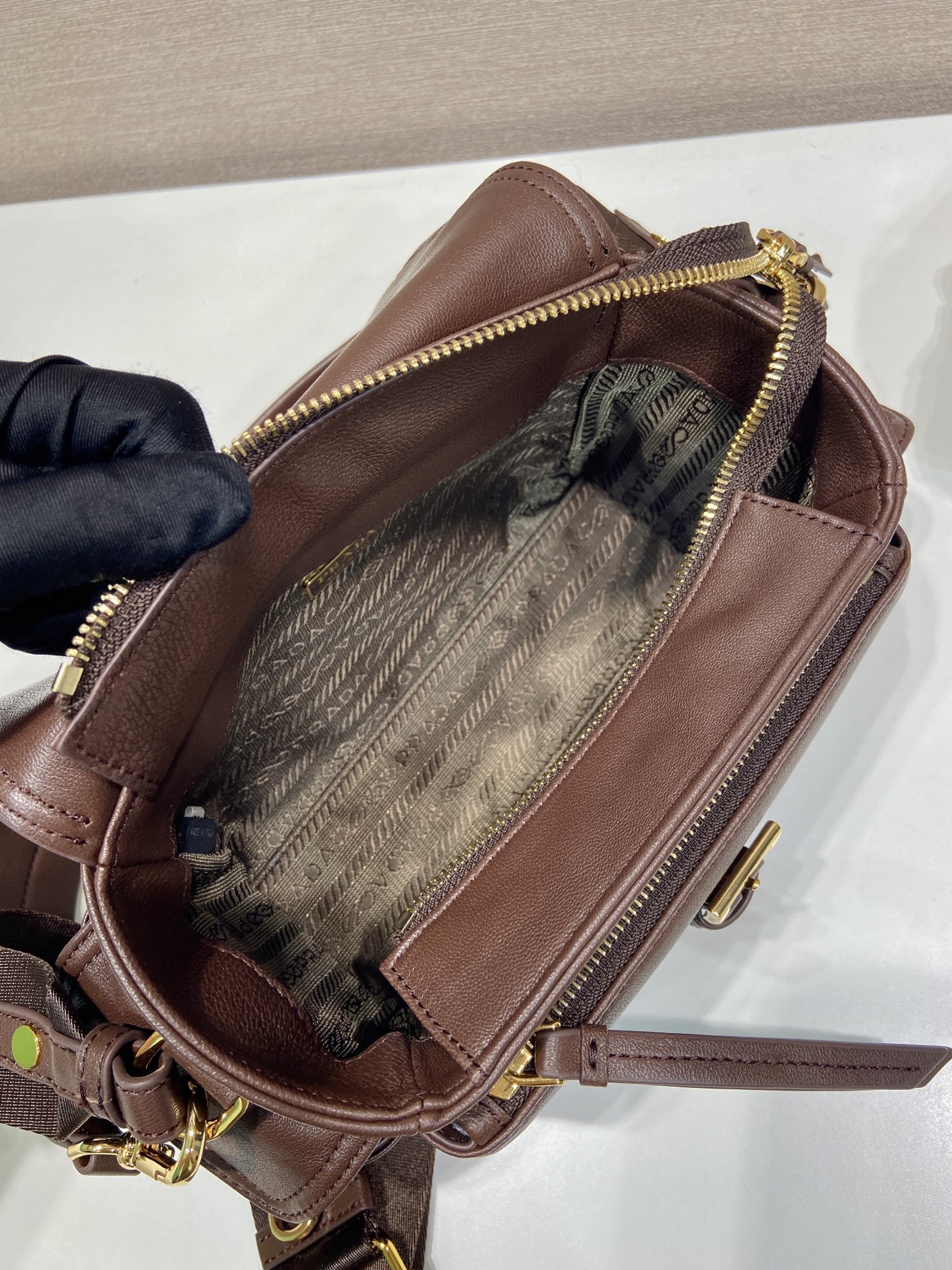 Prada Mini Explore Bag in Nappa Leather Prada Mini Explore Bag in Nappa Leather