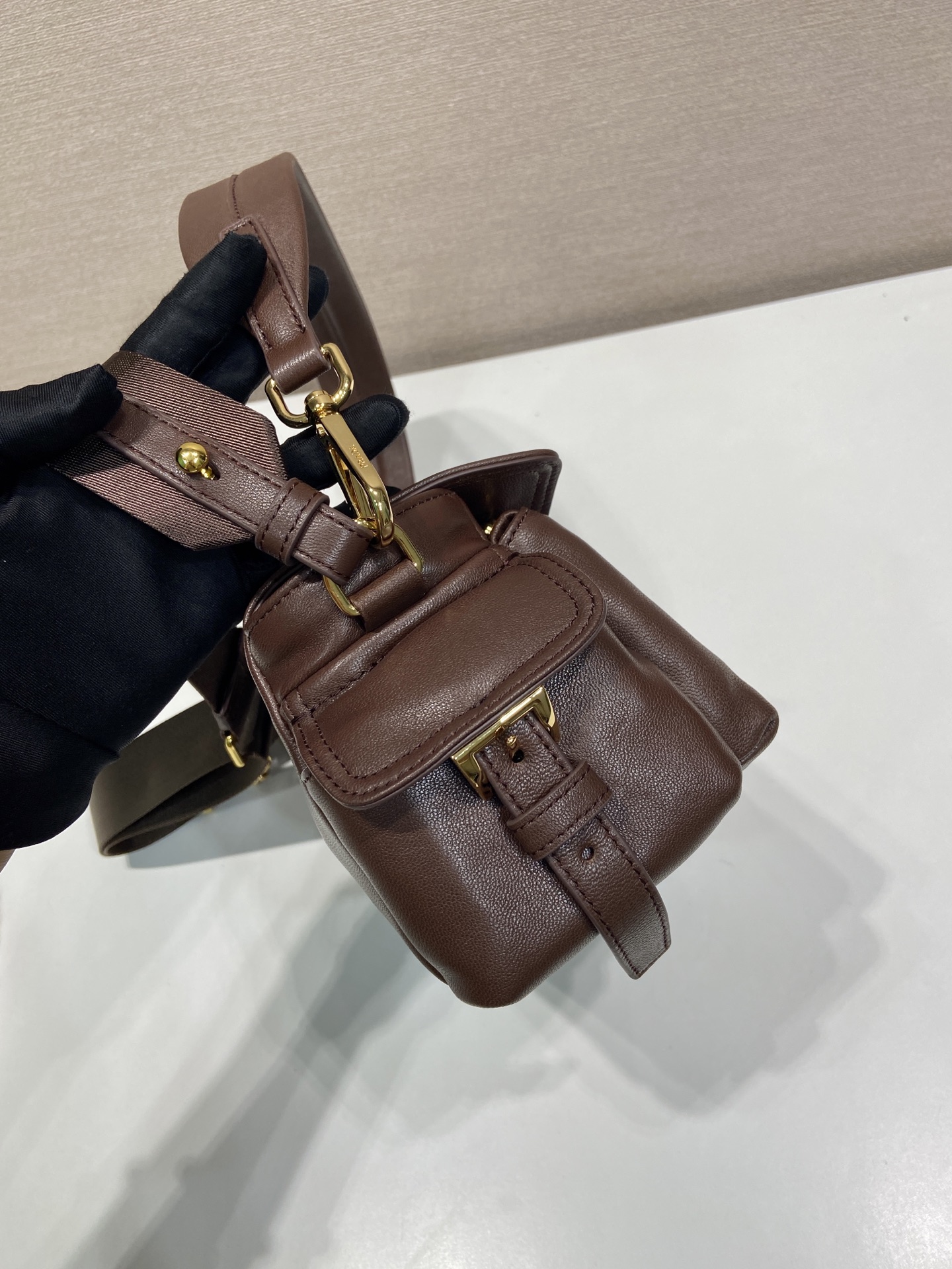Prada Mini Explore Bag in Nappa Leather Prada Mini Explore Bag in Nappa Leather