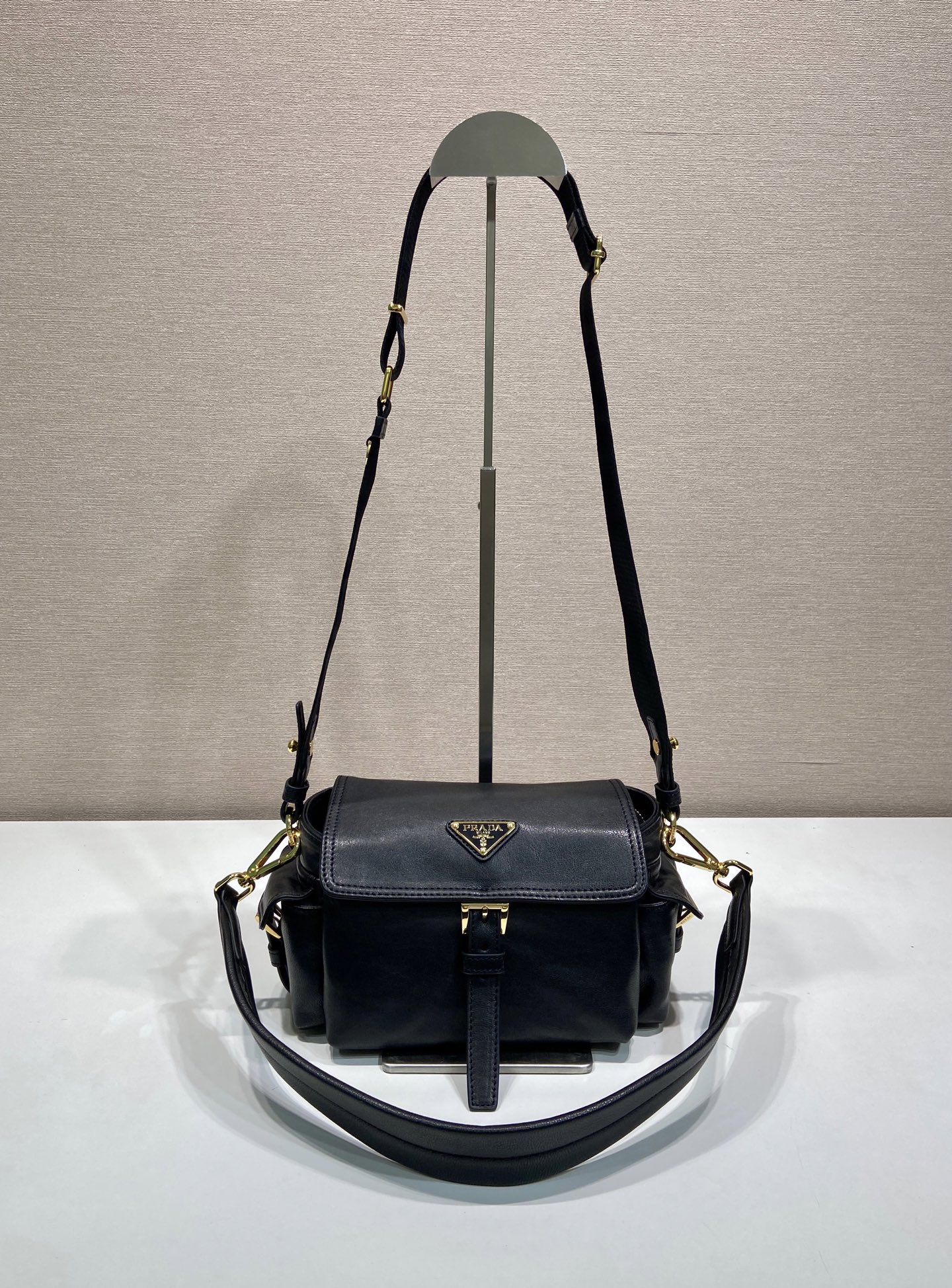 Prada Mini Explore Bag in Nappa Leather