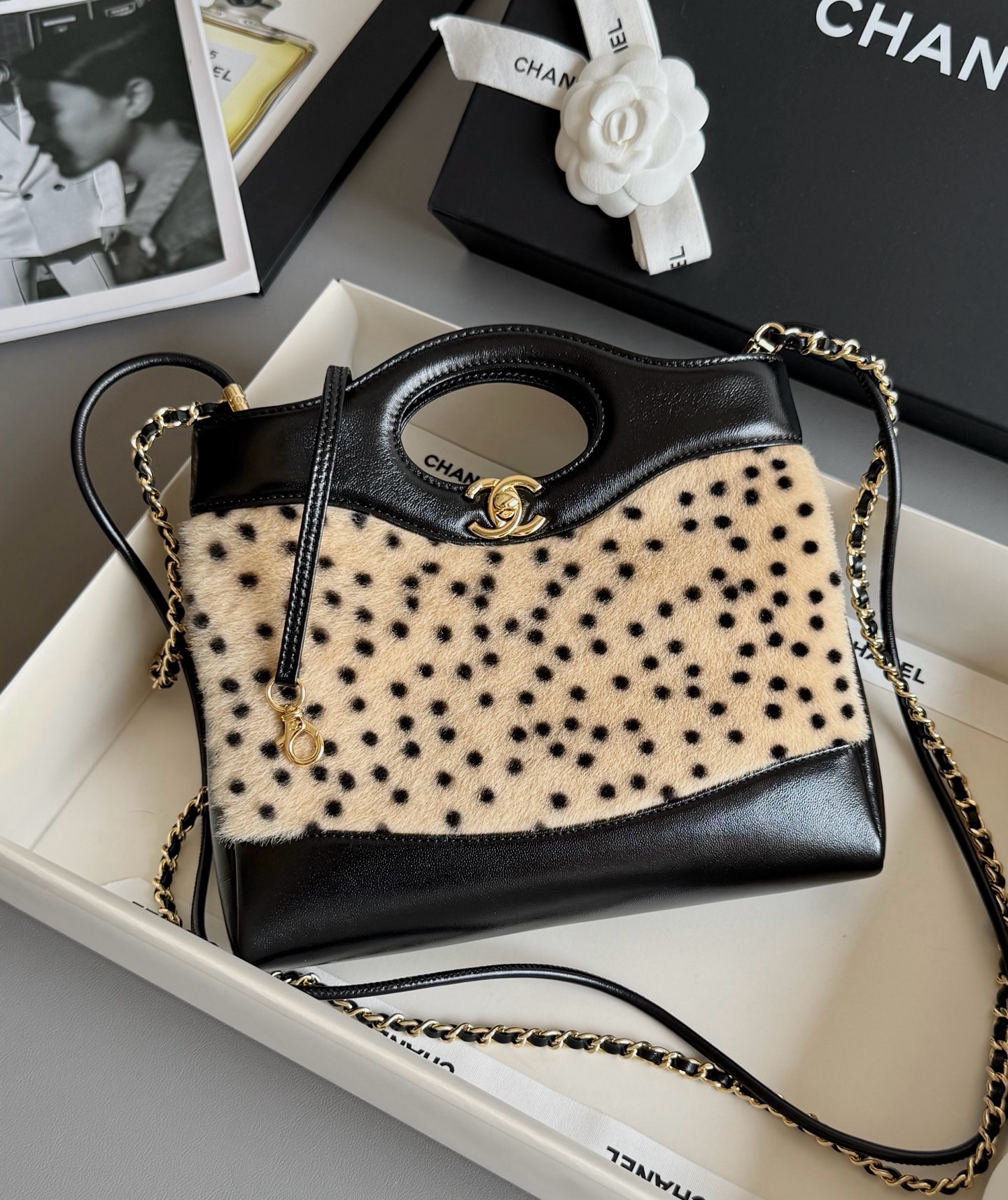 Chanel Mini Sequins Flap Bag