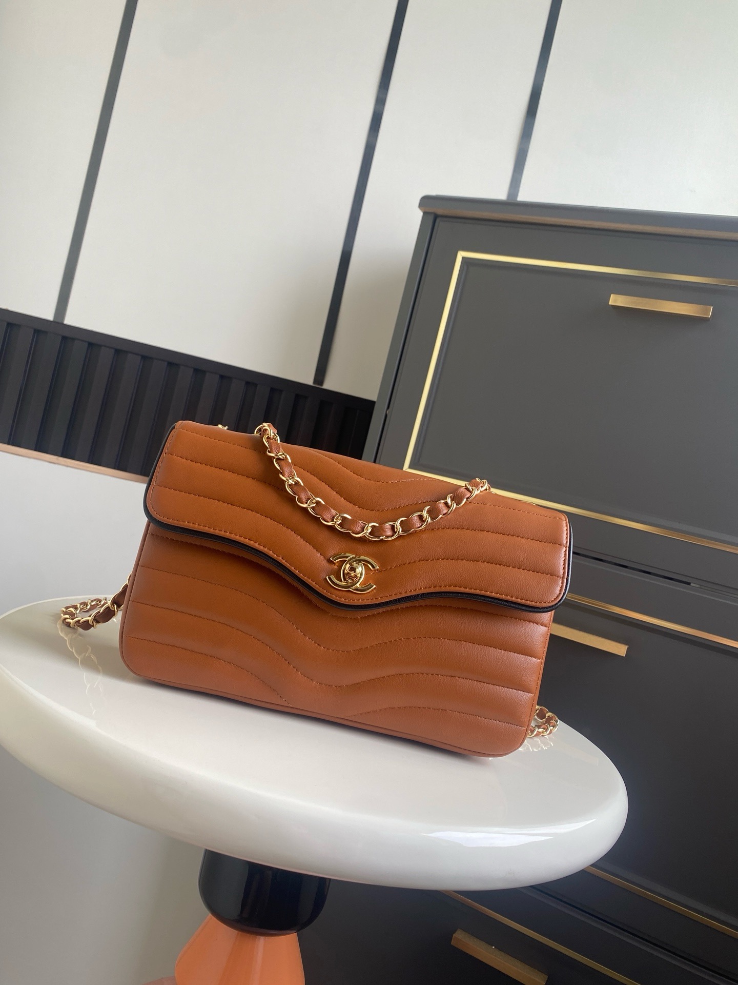 Lady Dior Mini Bag With Chain