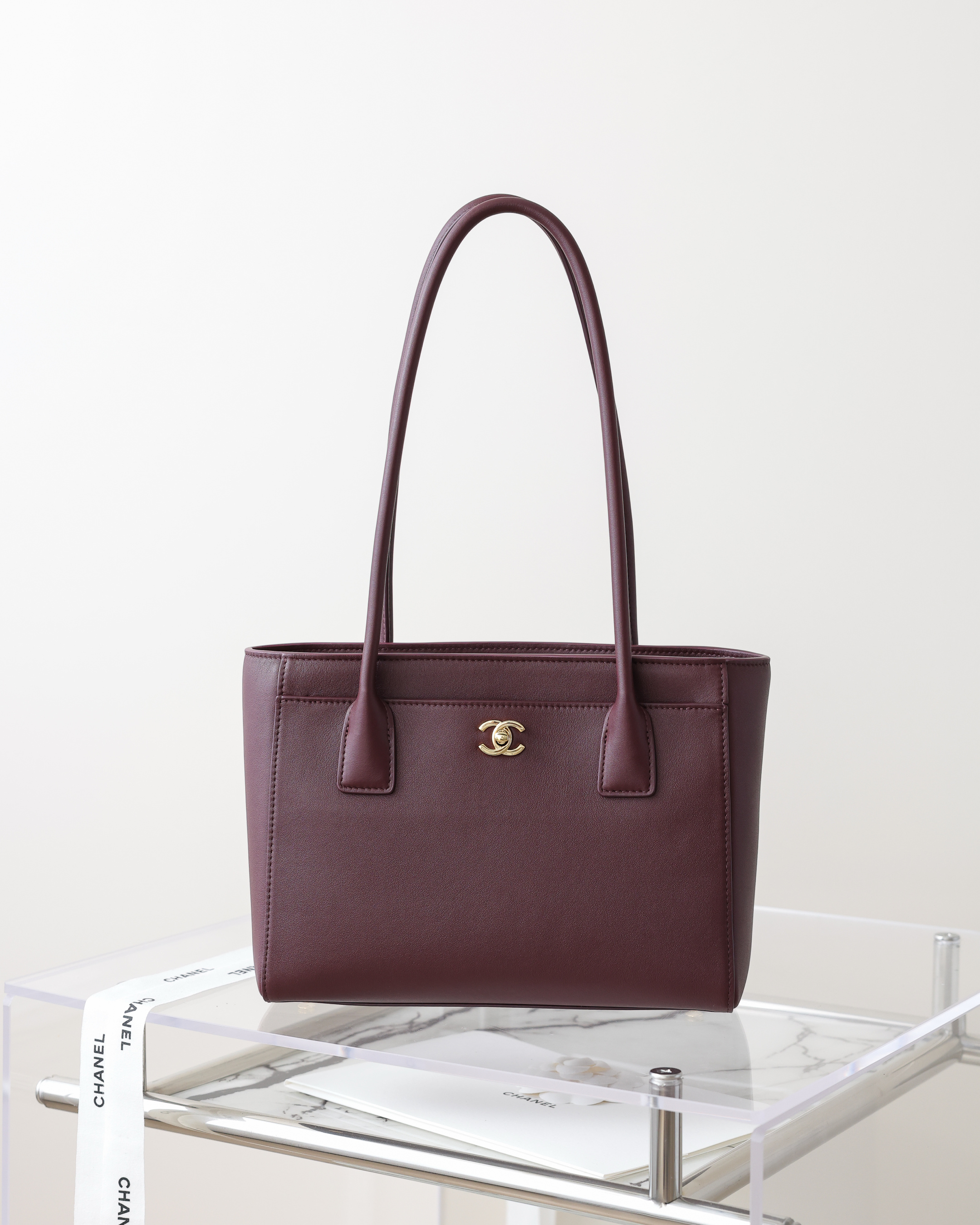 Chanel Flap With Top Handle