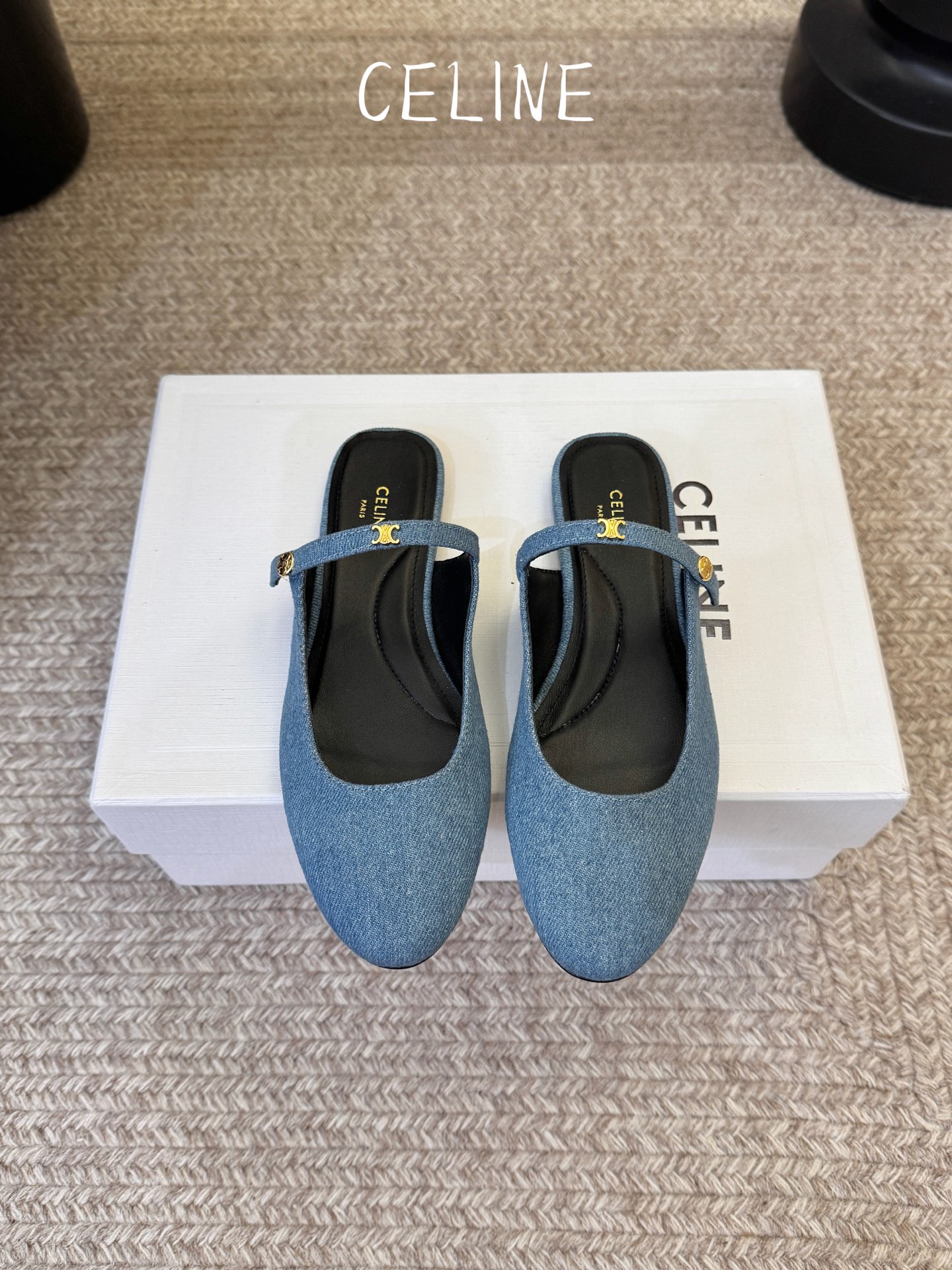 Celine Macaron Mule