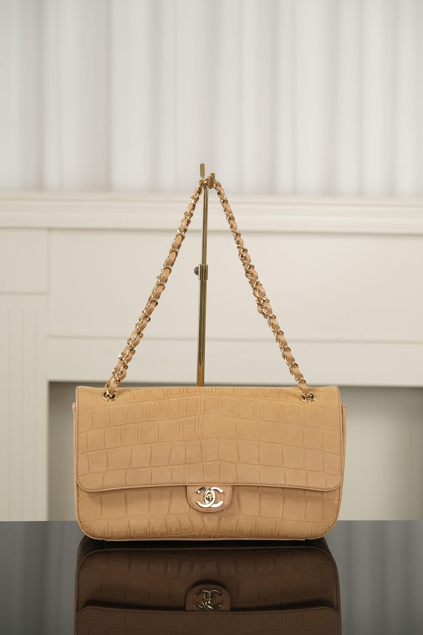 Prada  Chérie Leather Mini Bag