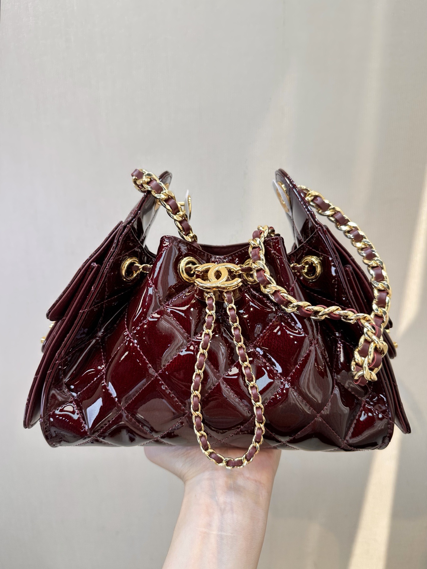 Prada  Chérie Leather Mini Bag